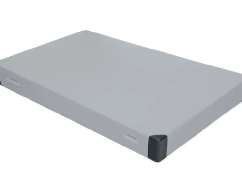 Gym mat with reinforced corners 20 cm. Grey