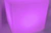 Colour changing Cube stool 40cm