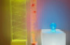 Colour changing Cube stool 40cm