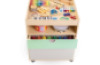 Cubo. Cabinet with musical instruments
