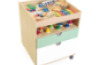 Cubo. Cabinet with musical instruments