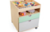 Cubo. Cabinet with musical instruments