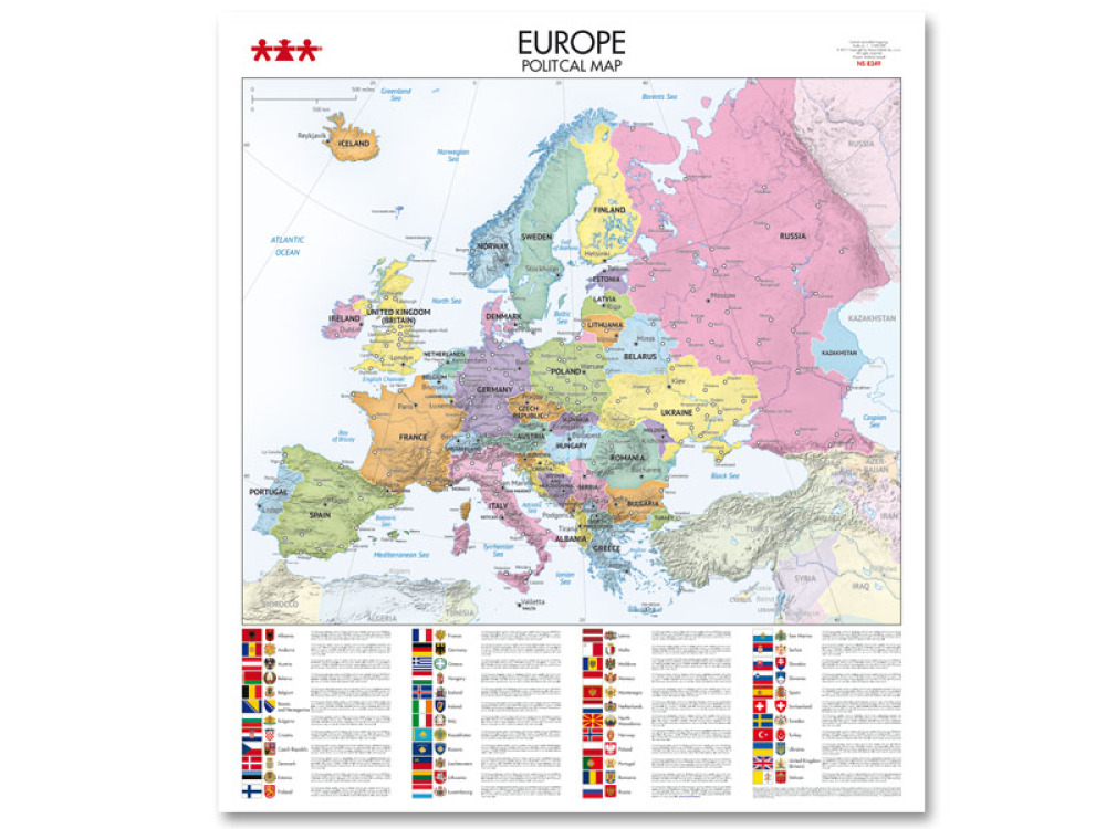 Europe. Political Map