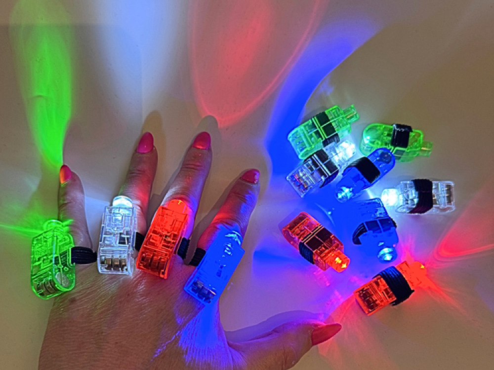 Pack of 12 Finger Lights