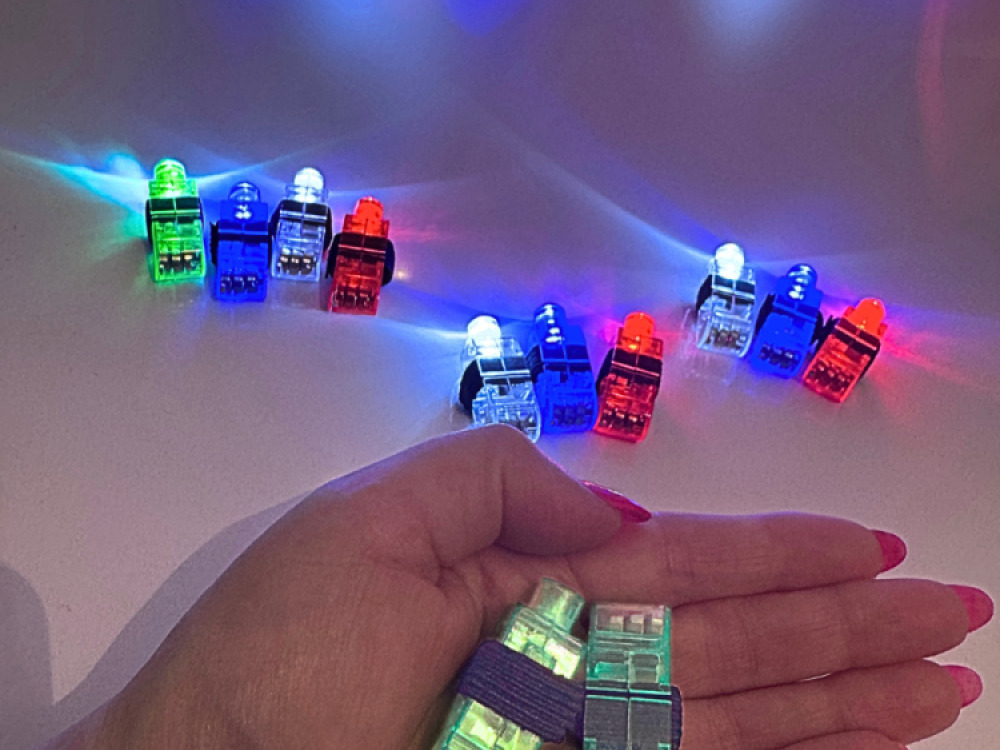 Pack of 12 Finger Lights
