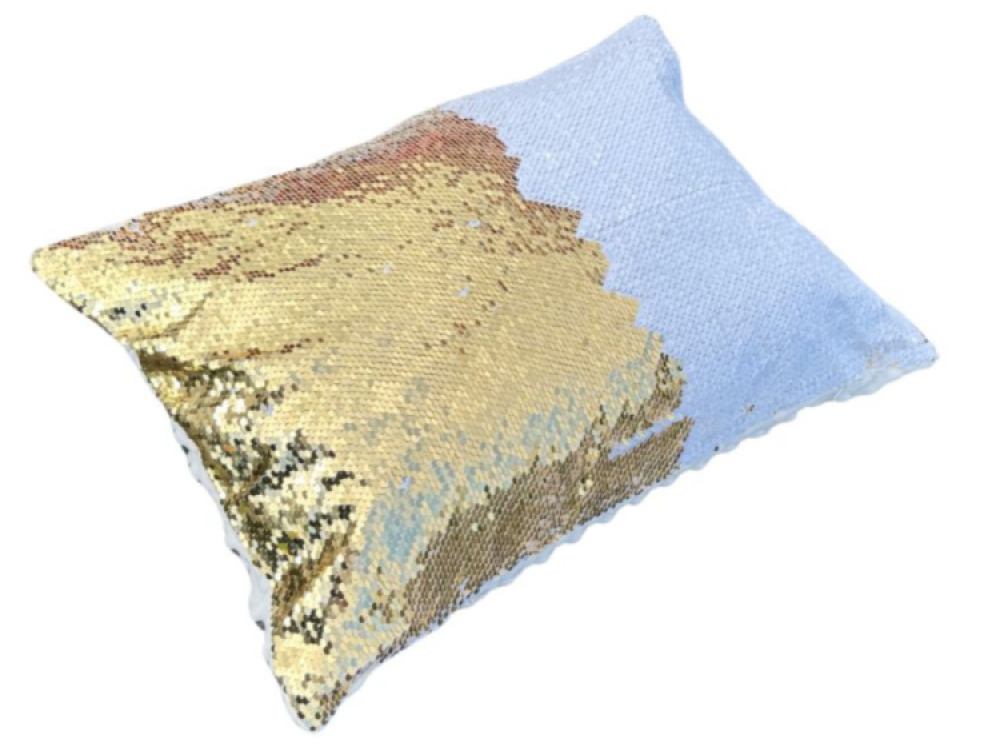 3kg Weighted Cushion- Gold and White