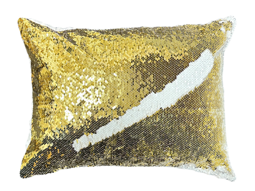 3kg Weighted Cushion- Gold and White