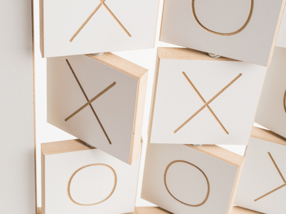 Wall panel - Tic Tac Toe