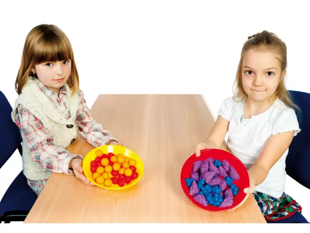 MATH counters & Worksheets Fruits