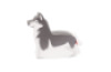 Husky dog. Foam rocker