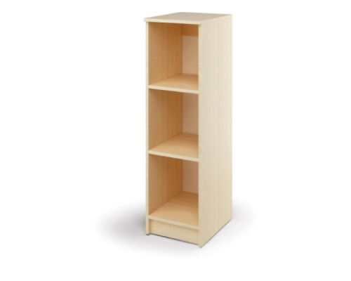 Cubo tall cabinet 1 for plastic containers. Birch