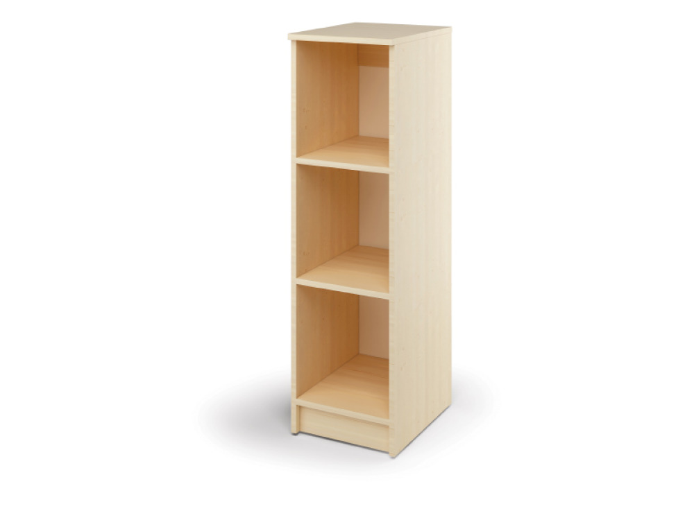 Cubo tall cabinet 1 for plastic containers. Birch