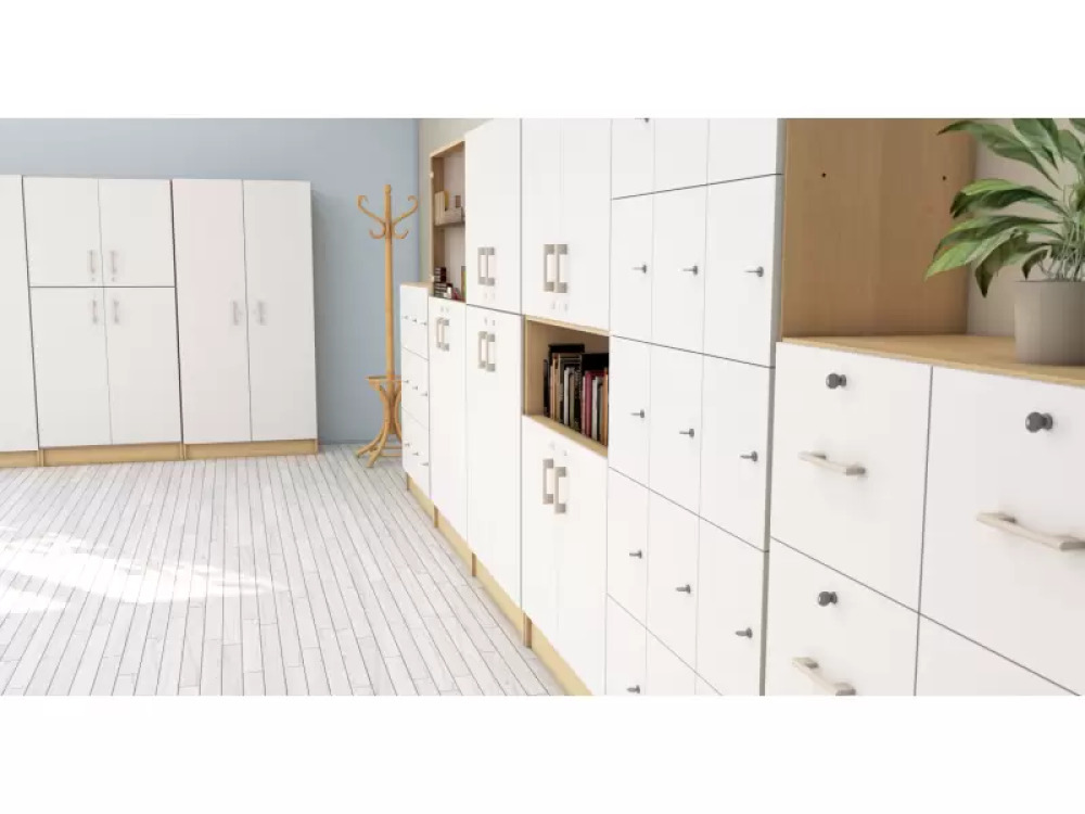 Prima open cubby hole unit 15 (beech)