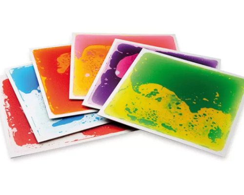 Lava - small square sensory panels
