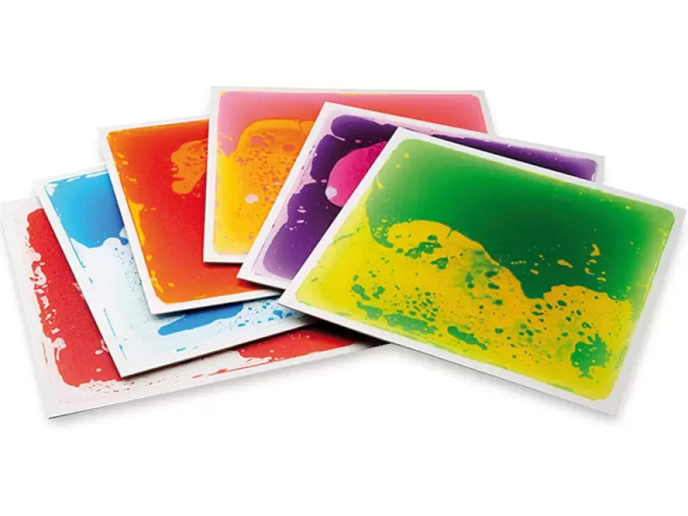 Lava - small square sensory panels