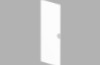 Cubo ACCESSORIES DOORS Tall white