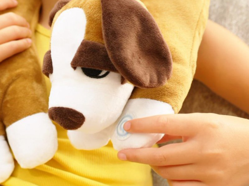 Puppy Vibrating Neck Pillow