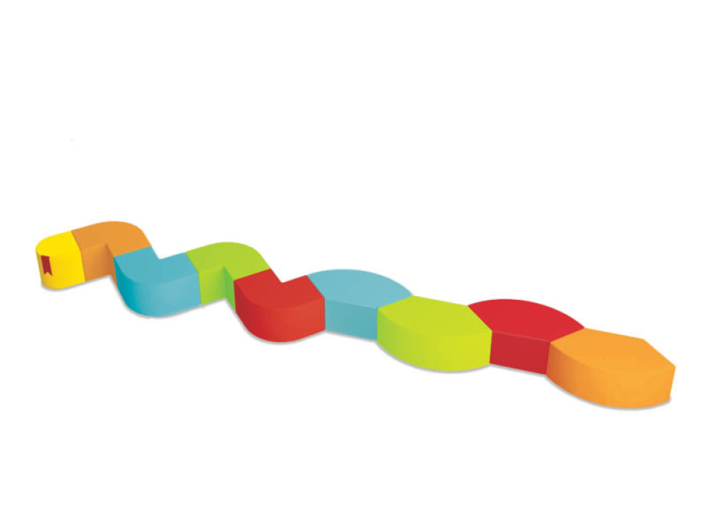 Snake. Foam seats. Set