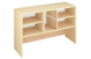 Storage Unit M with shelves for trays and containers - Beech