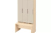 Doors with handle for cloakroom Vita 3 - Sand