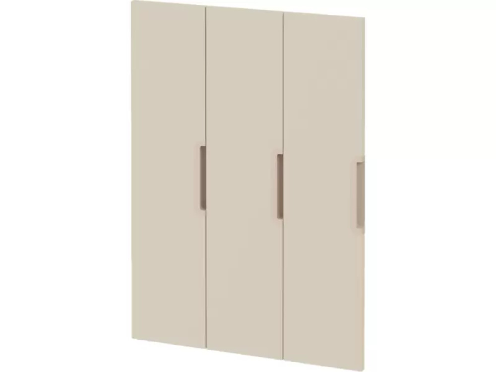 Doors with handle for cloakroom Vita 3 - Sand