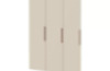 Doors with handle for cloakroom Vita 3 - Sand