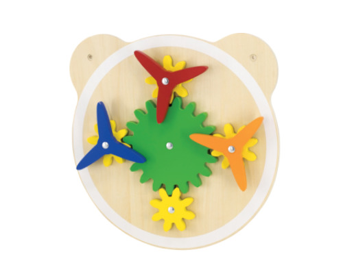 Manipulative board - bear - gears