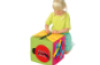 Manipulation cube with butterfly