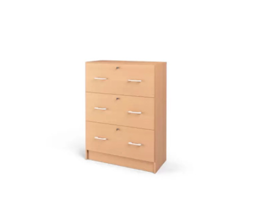Wide chest of drawers from the Prima collection. Beech