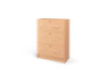 Wide chest of drawers from the Prima collection. Beech