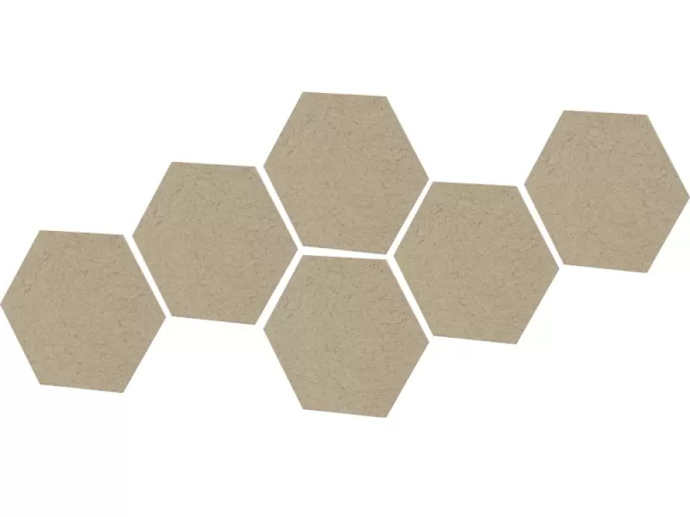 Hexagonal acoustic wall panel - Beige