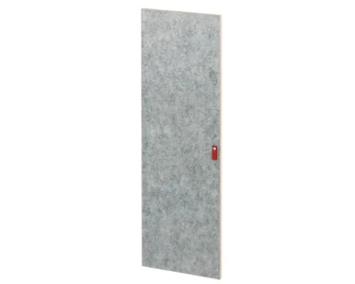 Grey tall doors with felt front. Cubo Acoustic Collection