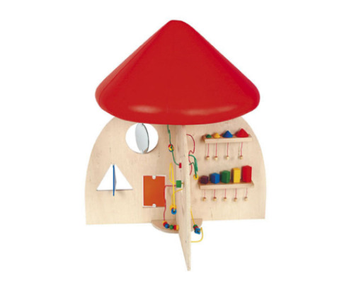 Manipulative mushroom with hat