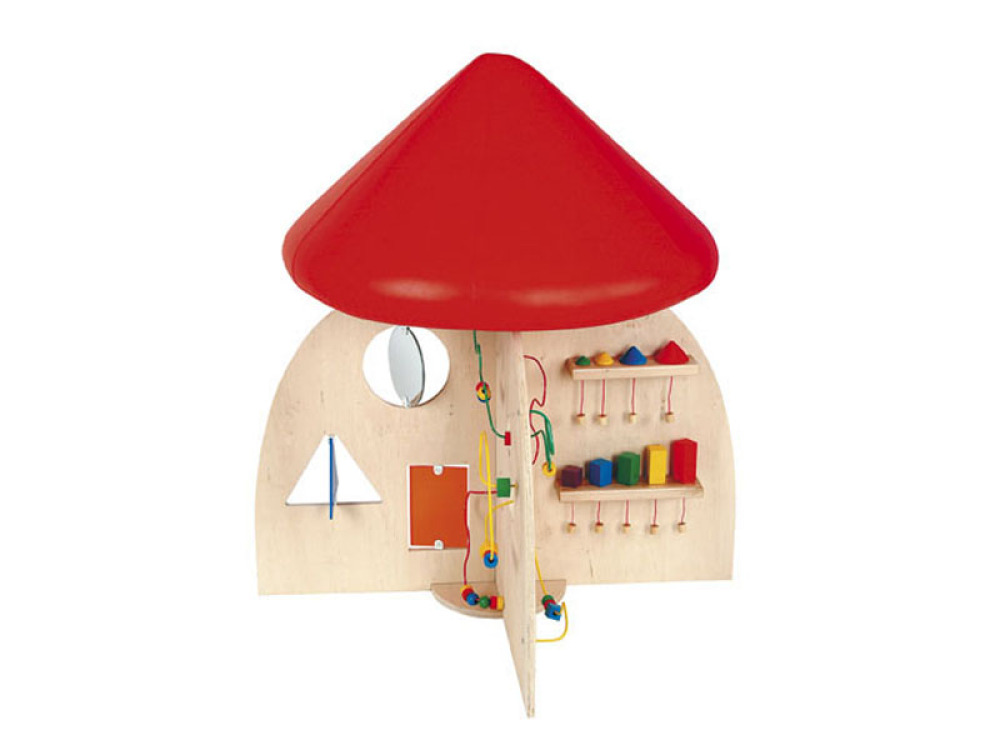 Manipulative mushroom with hat