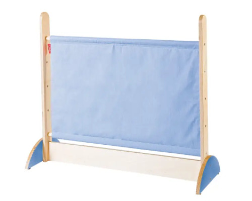 Low screen. Blue