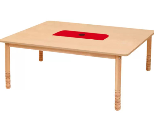 Table with container