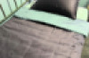 Light Weight Breathable Bamboo Fabric Weighted Blanket and Pillow Case 4kg | Grey/Green