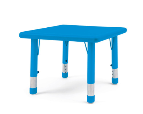 Butterfly square table - blue