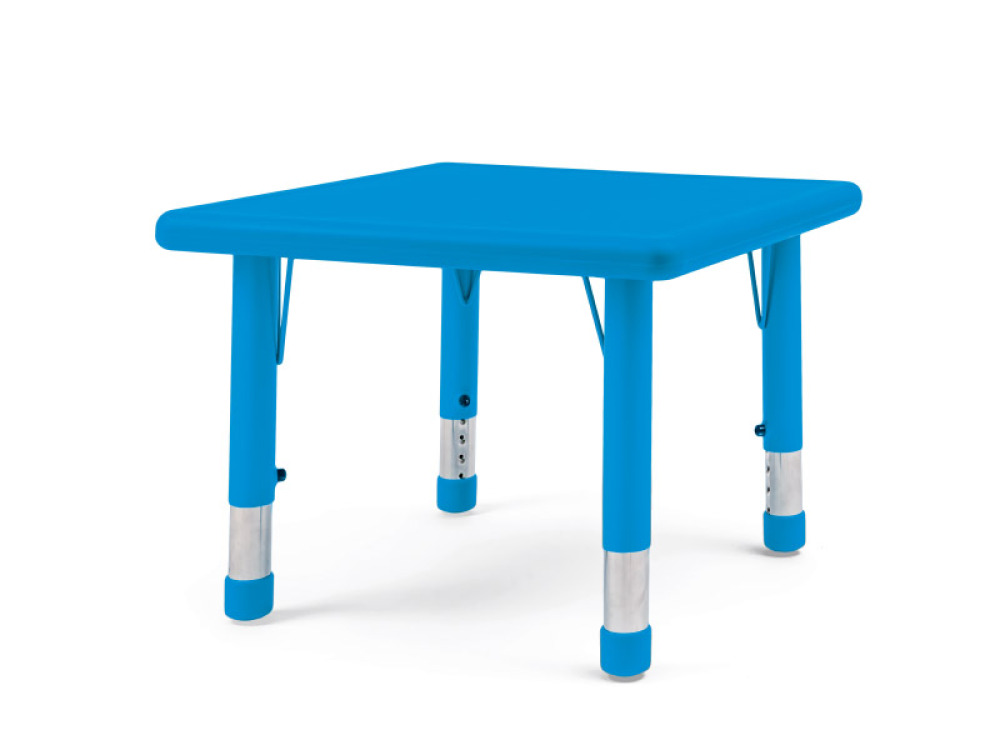 Butterfly square table - blue