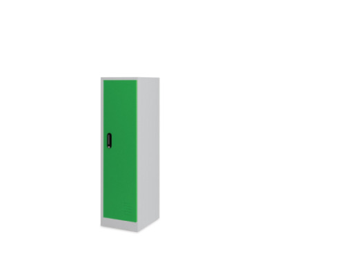 Add-on for low 4-person metal cloakroom - green