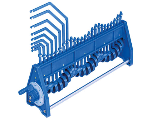 Wave machine - transverse and longitudinal waves (demonstration model)