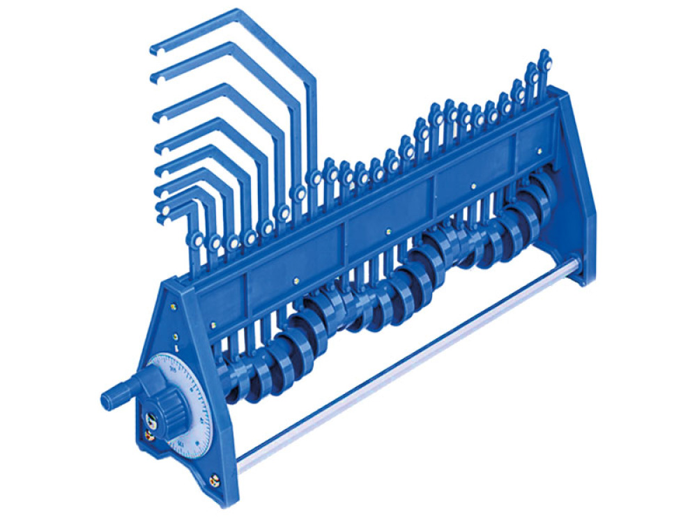 Wave machine - transverse and longitudinal waves (demonstration model)