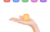 Sensory Mini Light up Domes (pack 6)
