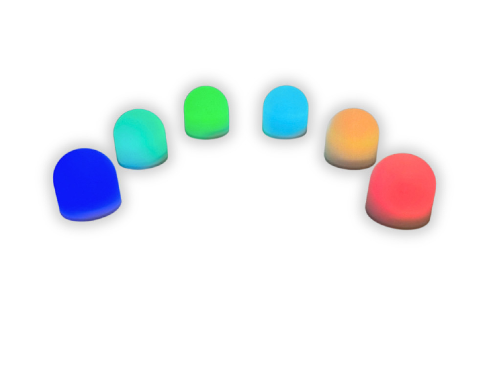 Sensory Mini Light up Domes (pack 6)