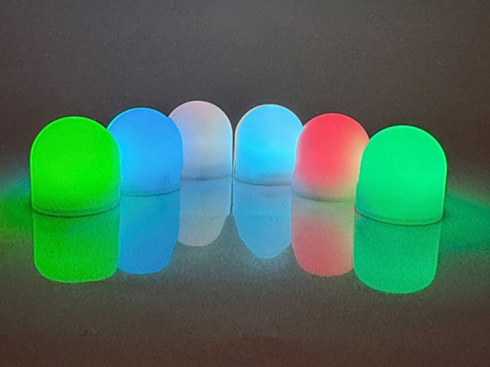 Sensory Mini Light up Domes (pack 6)