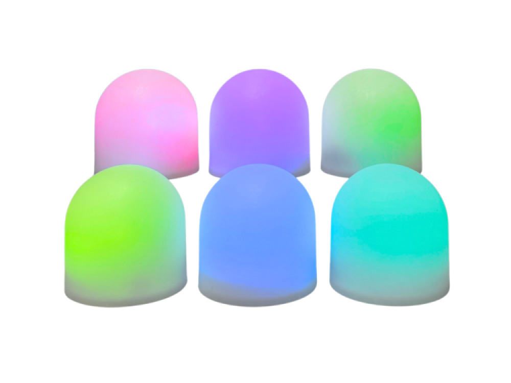 Sensory Mini Light up Domes (pack 6)