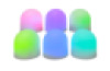 Sensory Mini Light up Domes (pack 6)