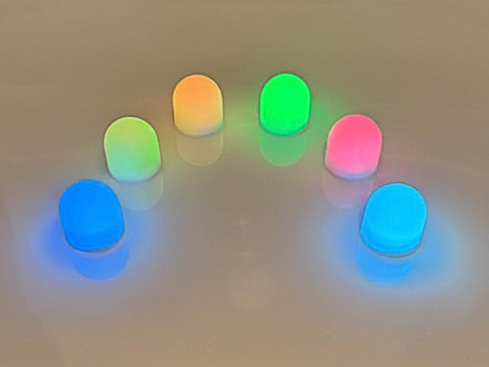 Sensory Mini Light up Domes (pack 6)
