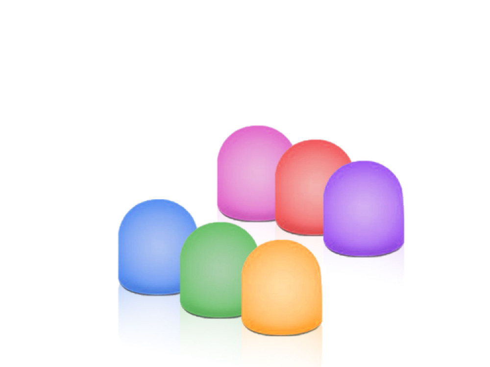 Sensory Mini Light up Domes (pack 6)