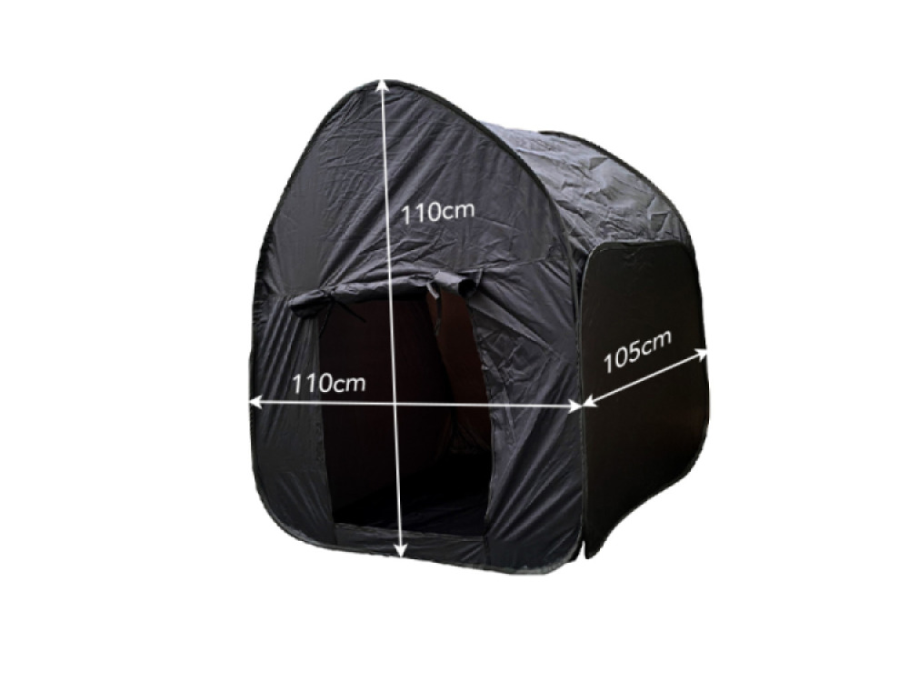 Black Sensory Pop Up Tent for Den Making with Carry Case 105cm